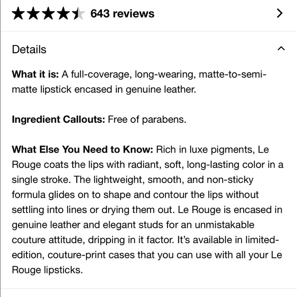 Givenchy Le Rouge Lipstick 💄 306 Carmen Escarpin - Picture 3 of 3